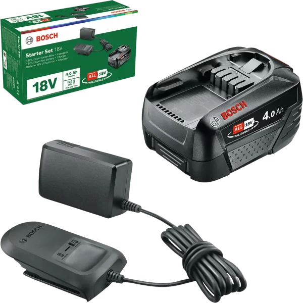 Bateria (linha verde) 18V 4.0Ah + Carregador Bosch 1600A024Z5 1600A024Z5