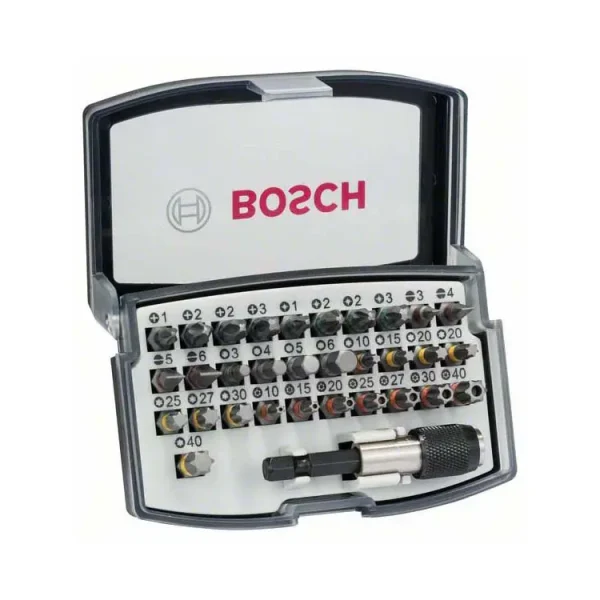 Conjunto de 32 pontas de aparafusar Bosch 2607017319 2607017319