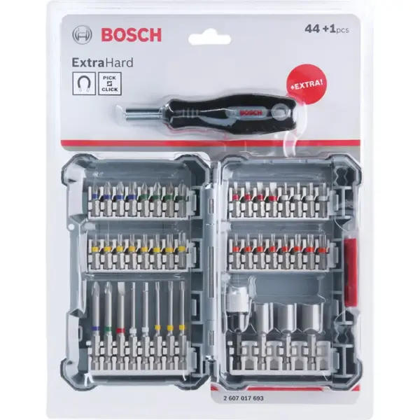 Conjunto de 45 Bits 1/4" Bosch 2607017693 2607017693