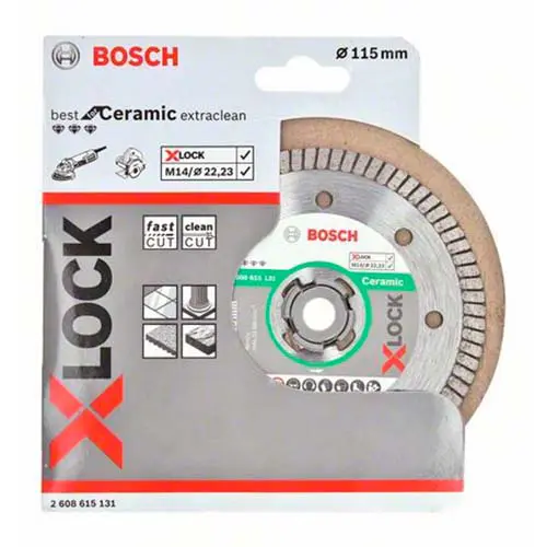 Disco Diamantado X-Lock para Cerâmica Bosch Best for Ceramic