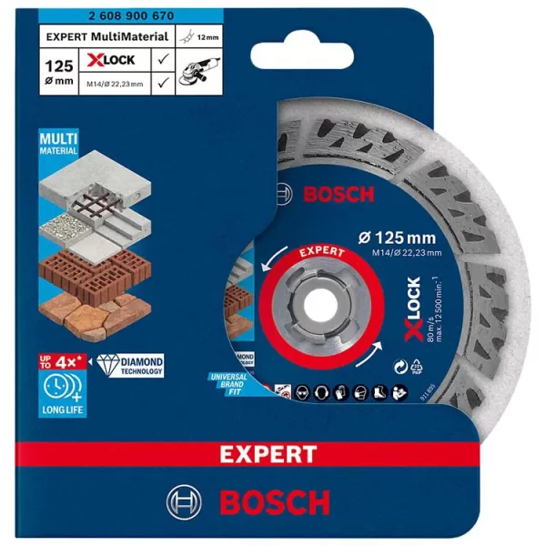 Disco Multimaterial Bosch EXPERT 2608900670