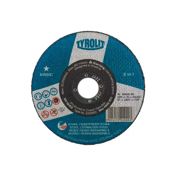 Discos de Corte Aço Tyrolit BASIC A46
