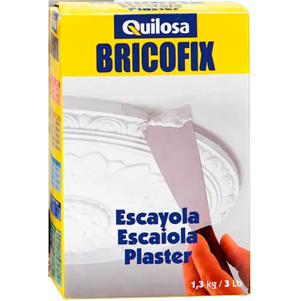 Gesso Estuque (Escaiola) 1,3kg Quilosa Bricofix 10043880