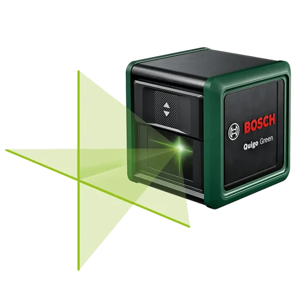 Laser de linhas cruzadas Verde 12 metros Bosch QUIGO III GREEN 0603663C02