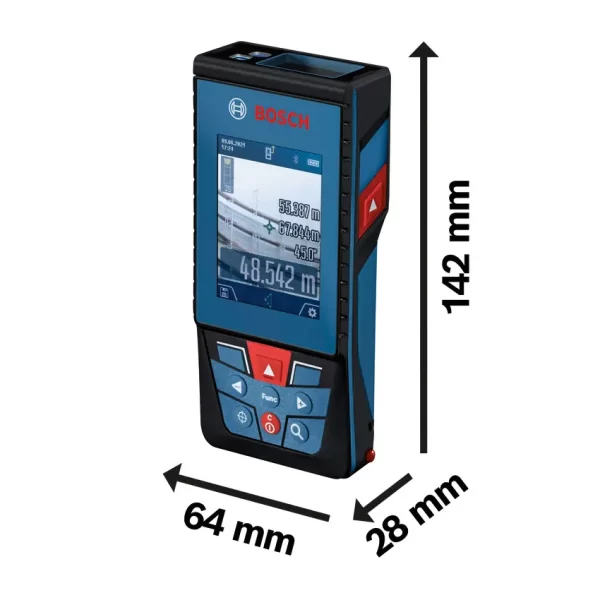 Medidor de Distâncias Laser 100m c/ Bluetooth Bosch GLM 100-25 C 0601072Y00
