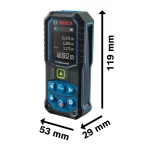 Medidor de Distâncias Laser 50m Linha Verde Bosch GLM 50-25 G 0601072V00