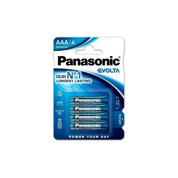 Pilha AAA Panasonic LR03 - BL4 8673010