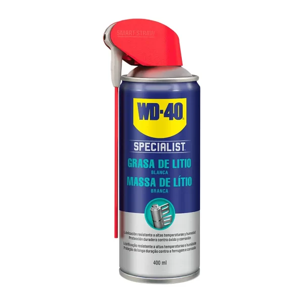 Spray de Massa Branca de Lítio 400ml WD-40 Specialist Indústria 34111