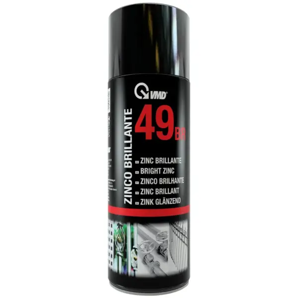Spray de Zinco Brilhante- 400ml VMD 49BR 49 BR