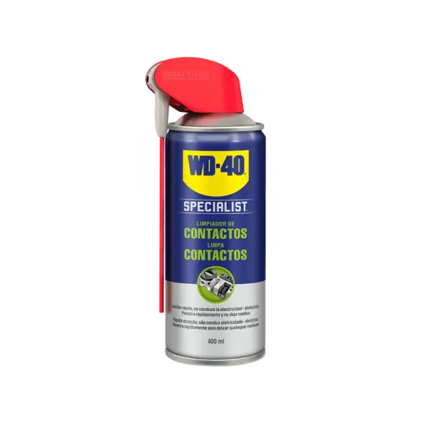 Spray Limpador de Contactos Dupla Ação 400ml WD-40 Specialist Indústria 34380